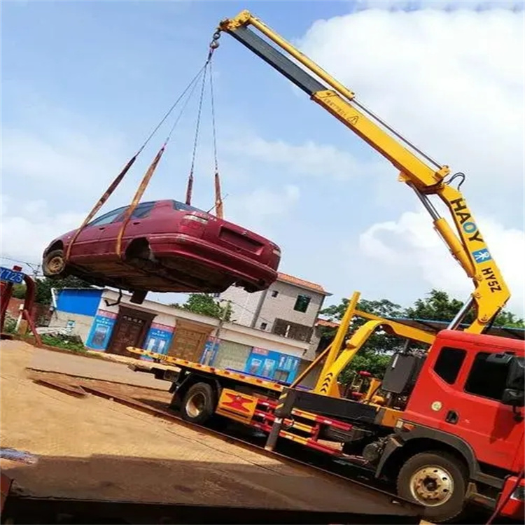 湛河吊车救援小汽车怎么吊