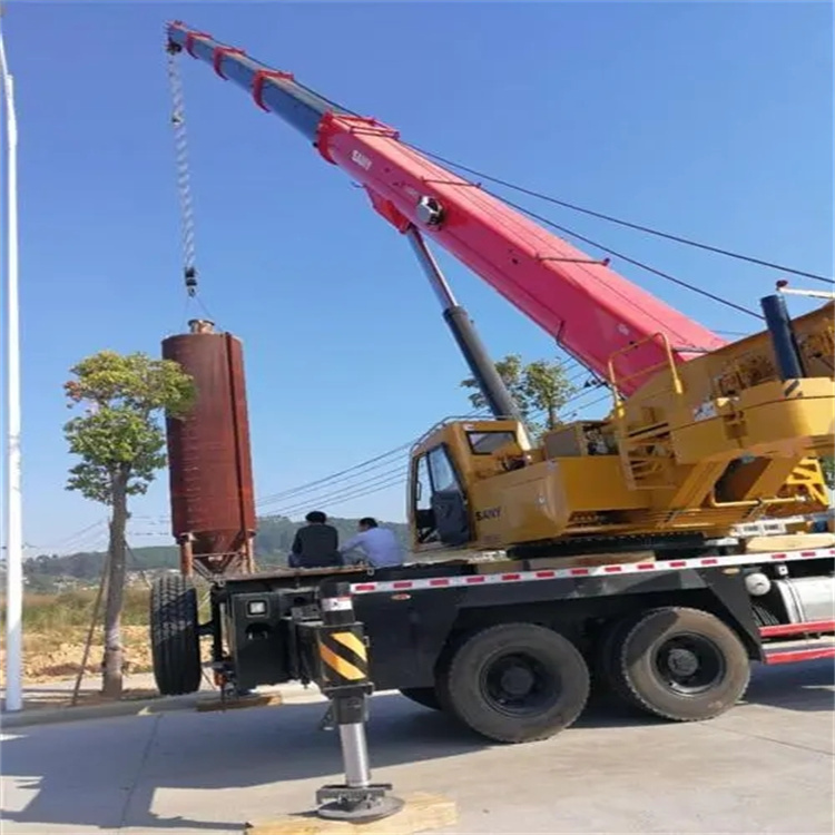 湛河吊车立柱子怎么吊